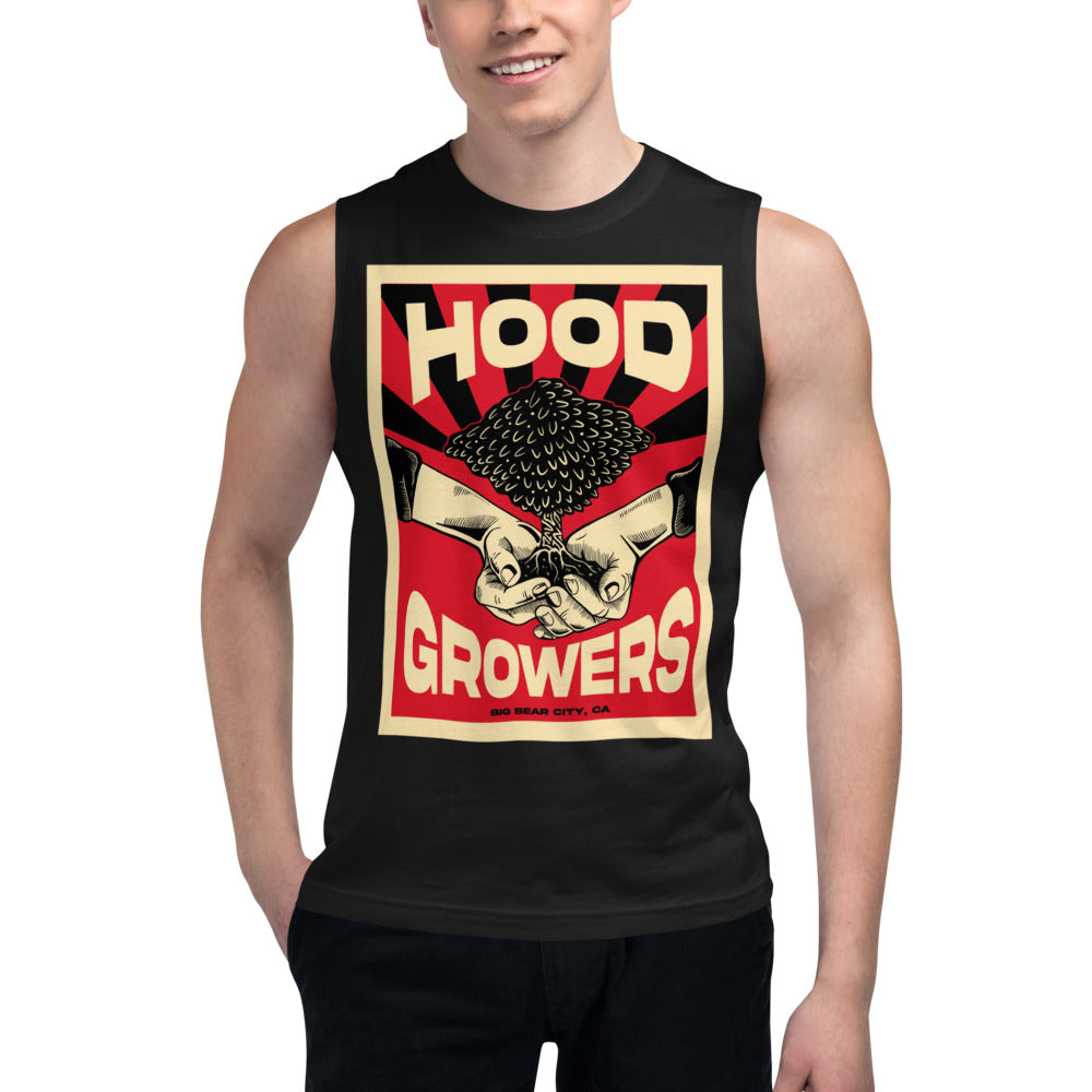 Muscle Tank (Unisex) w/ HG Classic Red logo